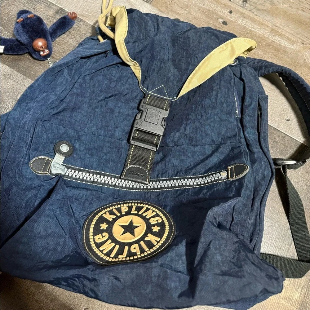 Kipling Women Backpack with Monkey Keychain‎